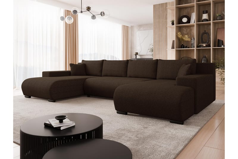 Krysen Sovesofa Dubbeldivan 4-sits - Beige - Møbler - Sofaer - Sovesofaer