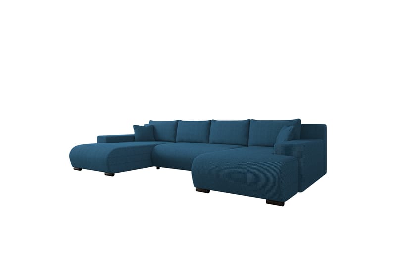 Krysen Sovesofa Dubbeldivan 4-sits - Blå - Møbler - Sofaer - Sovesofaer