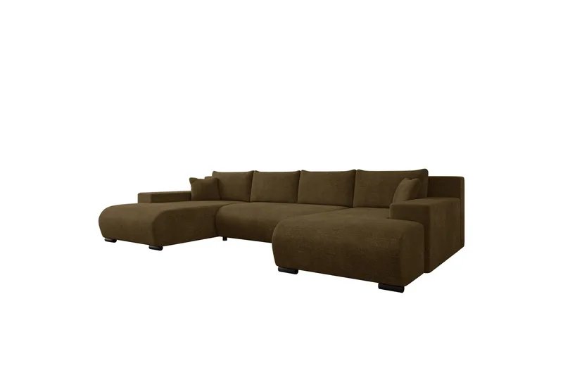 Krysen Sovesofa Dubbeldivan 4-sits, Brun