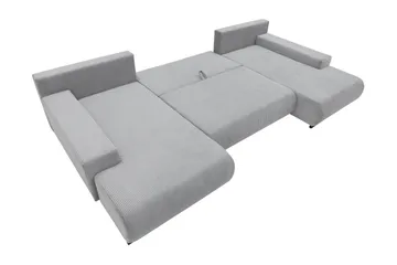 Krysen Sovesofa Dubbeldivan 4-sits - Grå - Møbler - Sofaer - Sovesofaer