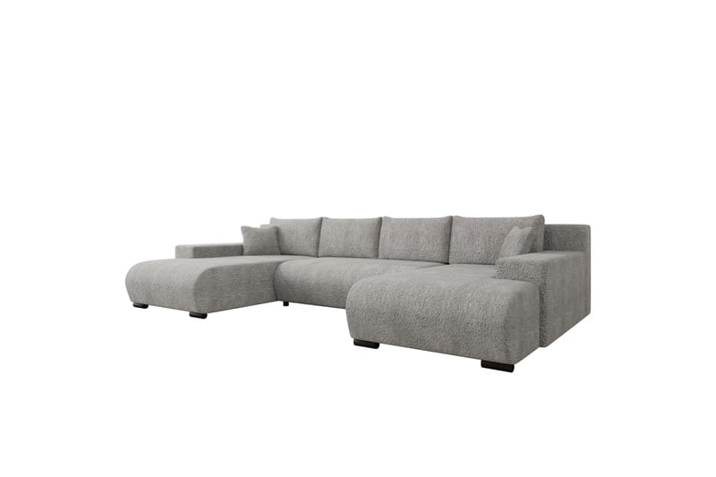 Krysen Sovesofa Dubbeldivan 4-sits - Grå - Møbler - Sofaer - Sovesofaer
