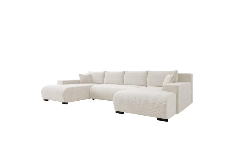 Krysen Sovesofa Dubbeldivan 4-sits - Hvid - Møbler - Sofaer - Sovesofaer