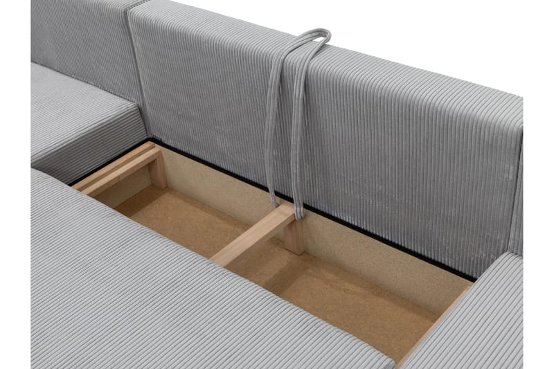 Krysen Sovesofa Dubbeldivan 4-sits - Sort - Møbler - Sofaer - Sovesofaer