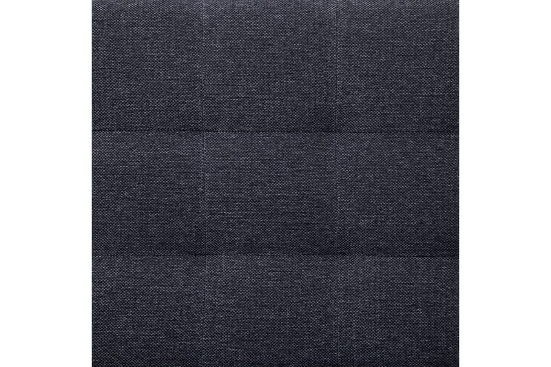 L-Formet Sovesofa Polyester Mørkegrå - Grå - Sovesofaer - Sovesofa chaiselong