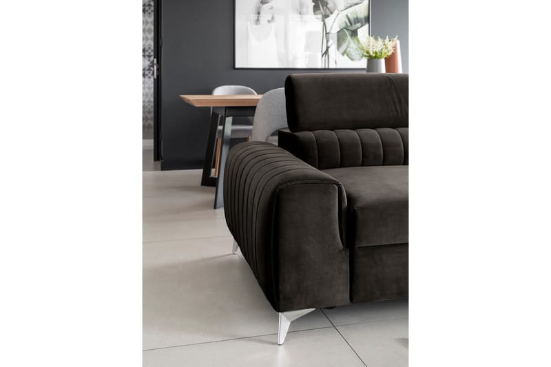 Laurece Sovesofa 3-personers - Brun - Møbler - Sofaer - Sovesofaer