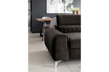 Laurece Sovesofa 3-personers - Brun - Møbler - Sofaer - Sovesofaer