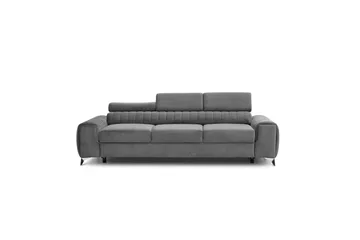 Laurece Sovesofa 3-personers - Grå - Møbler - Sofaer - Sovesofaer