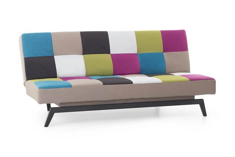 Leeds sovesofa 188 cm, Flerfarvet