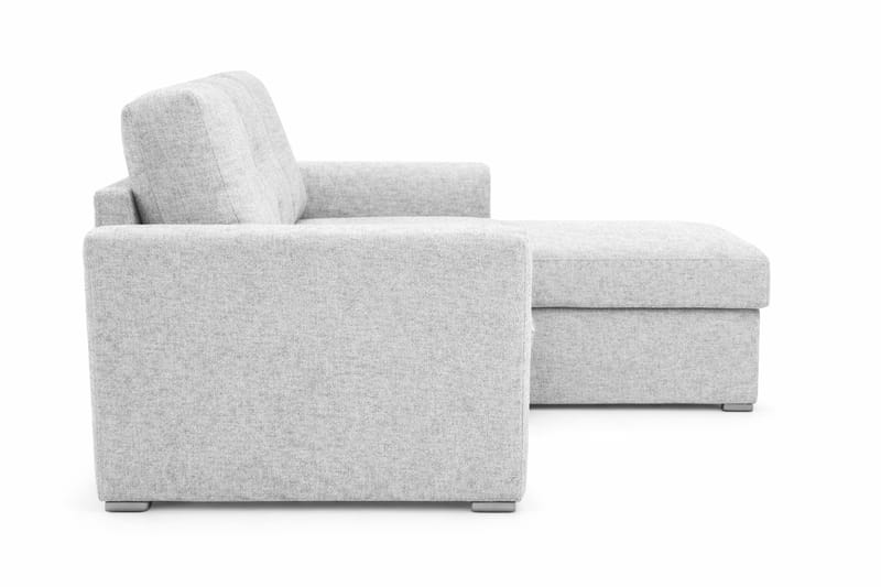 Leia 3-personers vendbar Sovesofa med chaiselong og opbevaring - Beige - Møbler - Sofaer - Sovesofaer