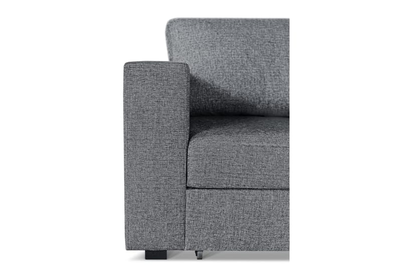 Leo Sovesofa 3-pers med Chaiselong Højre - Grå - Møbler - Sofaer - Sovesofaer
