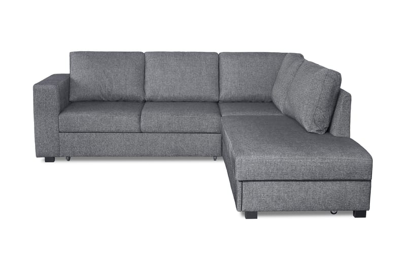Leo Sovesofa 3-pers med Chaiselong Højre - Grå - Møbler - Sofaer - Sovesofaer