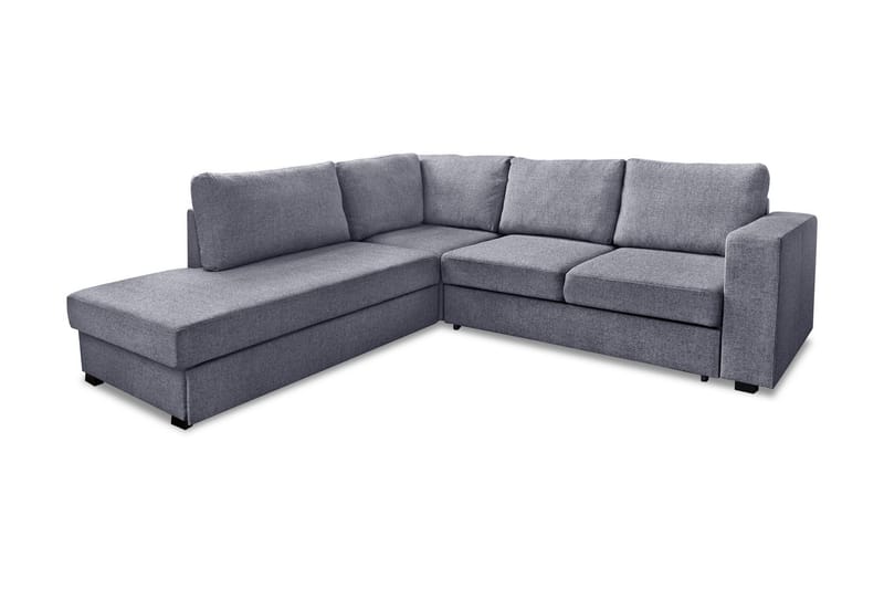 Leo Sovesofa 3-pers med Chaiselong Venstre - Lysegrå - Møbler - Sofaer - Sovesofaer