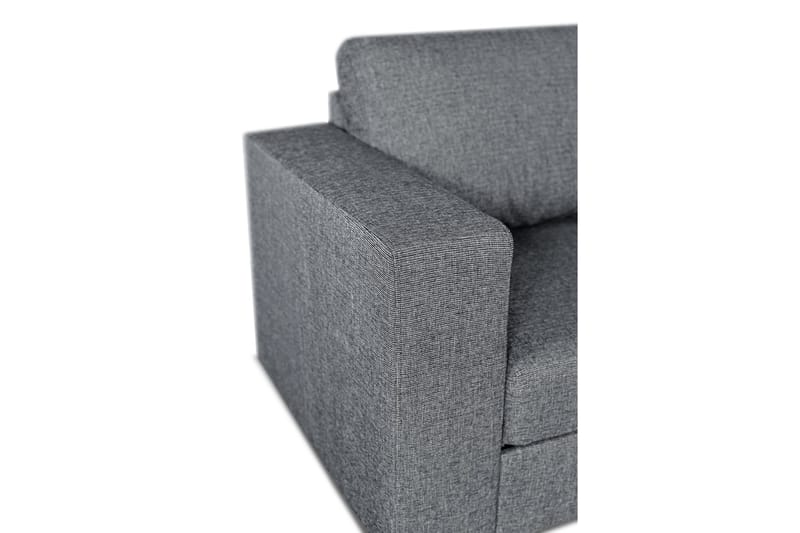 Leo Sovesofa 3-pers med Chaiselong Højre - Grå - Møbler - Sofaer - Sovesofaer