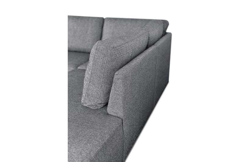 Leo Sovesofa 3-pers med Chaiselong Højre - Grå - Møbler - Sofaer - Sovesofaer