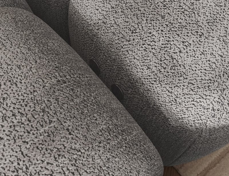 Levvi 3-personers Bubblig sovesofa med divan venstre - Coralline 03 - Møbler - Sofaer - Sovesofaer