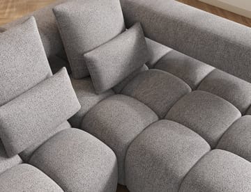 Levvi 3-personers boblende sovesofa med divan, højre - Coralline 03 - Møbler - Sofaer - Sovesofaer