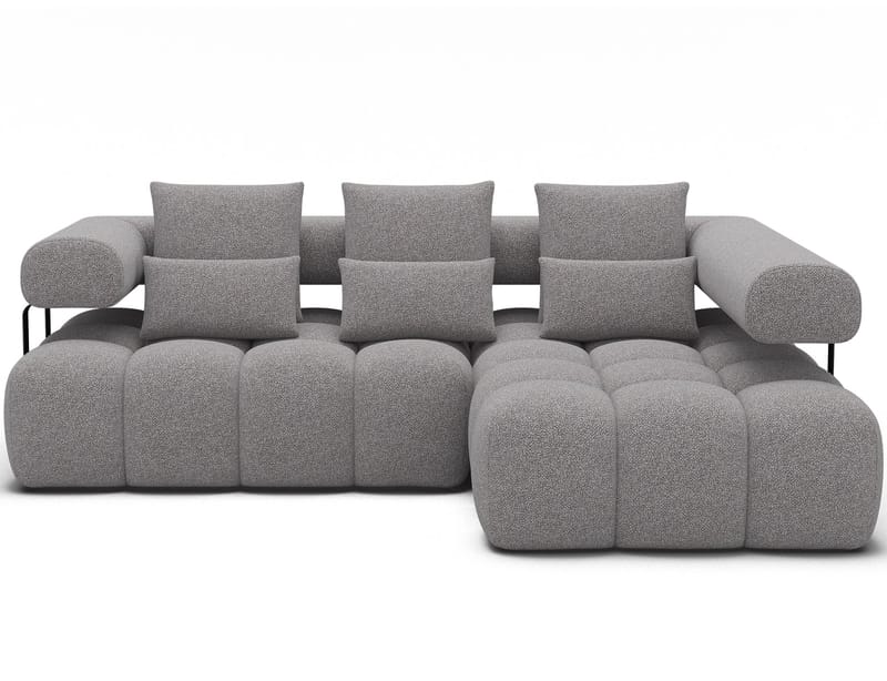 Levvi 3-personers boblende sovesofa med divan, højre - Paolli 04 - Møbler - Sofaer - Sovesofaer