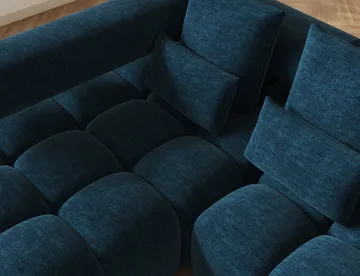 Levvi 3-personers Bubblig sovesofa med divan venstre - Manhattan 40 - Møbler - Sofaer - Sovesofaer