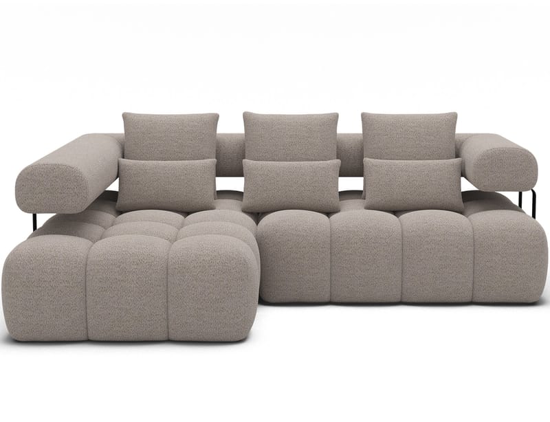 Levvi 3-personers Bubblig sovesofa med divan venstre - Royal 18 - Møbler - Sofaer - Sovesofaer