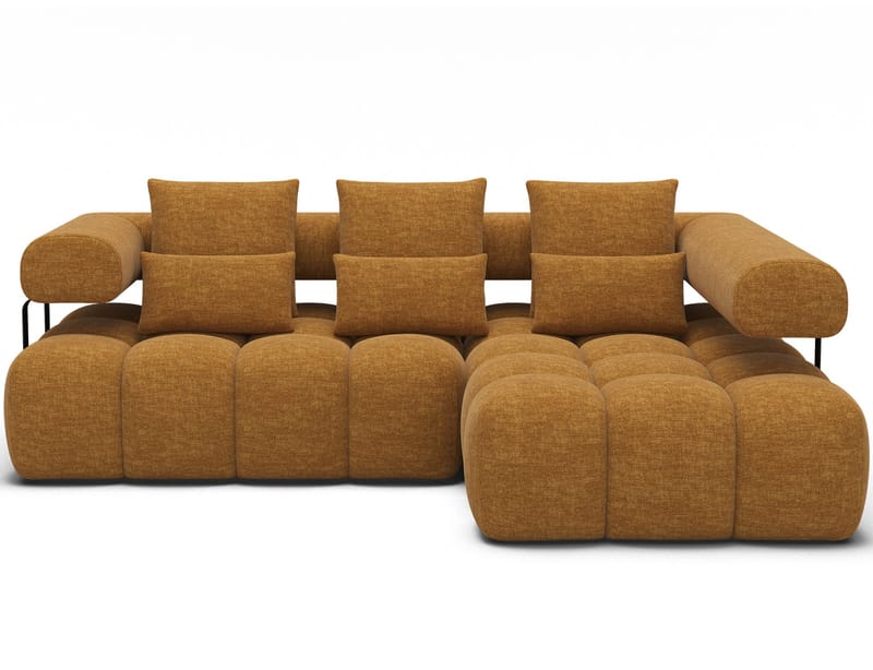 Levvi 3-personers boblende sovesofa med divan, højre - Manhattan 45 - Møbler - Sofaer - Sovesofaer