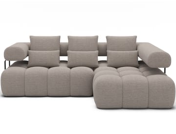 Levvi 3-personers boblende sovesofa med divan, højre - Royal 18 - Møbler - Sofaer - Sovesofaer