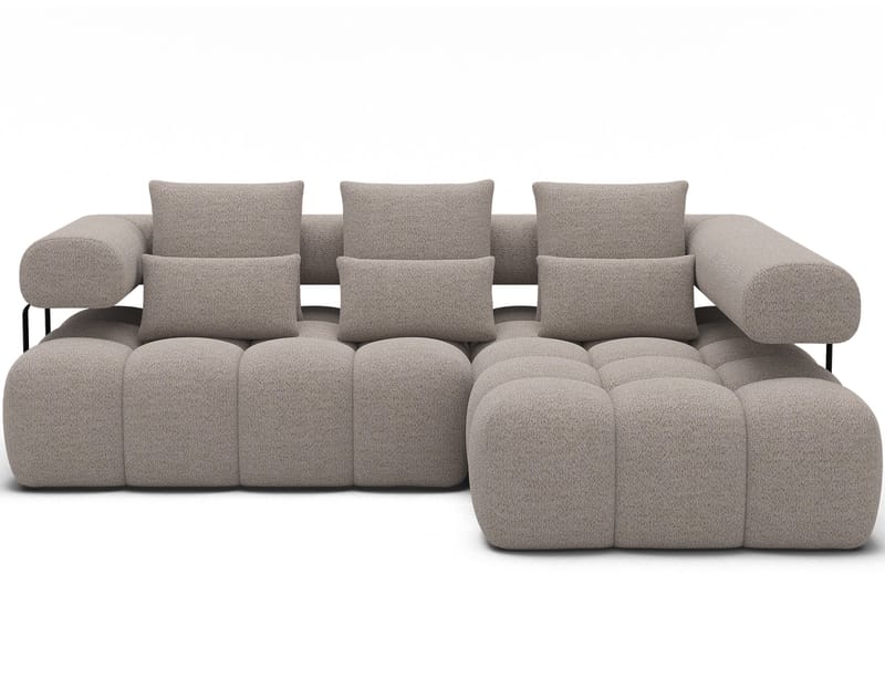 Levvi 3-personers boblende sovesofa med divan, højre - Royal 18 - Møbler - Sofaer - Sovesofaer