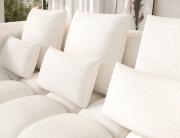 Levvi 3-personers Bubblig sovesofa med divan venstre - Jaffray 01 - Møbler - Sofaer - Sovesofaer