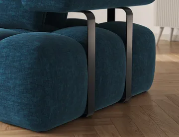 Levvi 3-personers Bubblig sovesofa med divan venstre - Manhattan 40 - Møbler - Sofaer - Sovesofaer