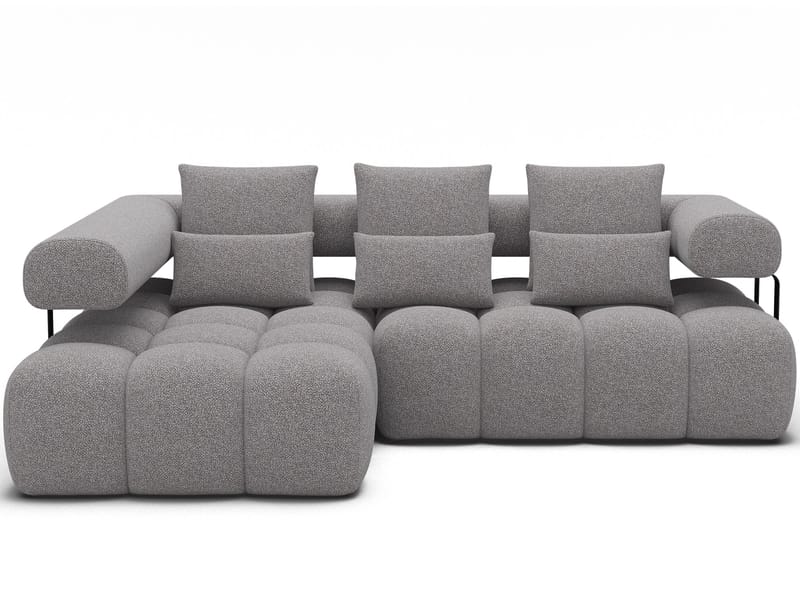 Levvi 3-personers Bubblig sovesofa med divan venstre - Paolli 04 - Møbler - Sofaer - Sovesofaer