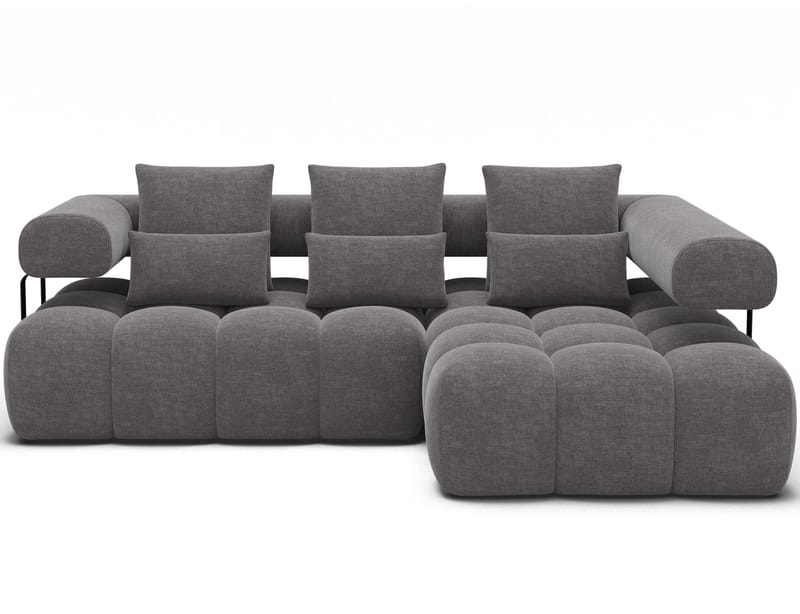 Levvi 3-personers boblende sovesofa med divan, højre - Manhattan 03 - Møbler - Sofaer - Sovesofaer