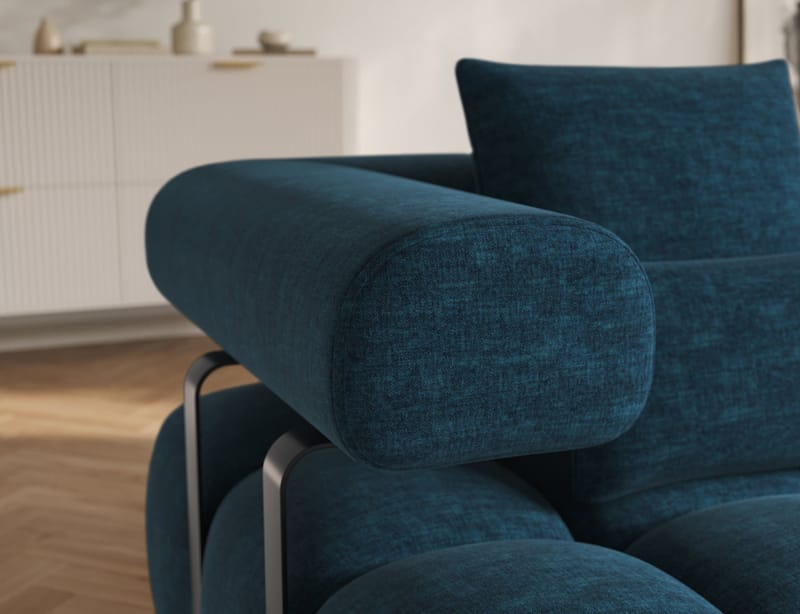 Levvi 3-personers boblende sovesofa med divan, højre - Manhattan 40 - Møbler - Sofaer - Sovesofaer