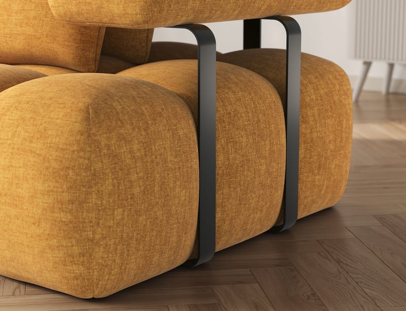 Levvi 3-personers Bubblig sovesofa med divan venstre - Manhattan 45 - Møbler - Sofaer - Sovesofaer