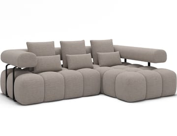 Levvi 3-personers boblende sovesofa med divan, højre - Royal 18 - Møbler - Sofaer - Sovesofaer