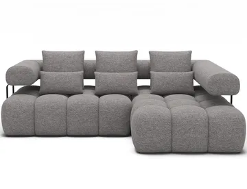 Levvi 3-personers boblende sovesofa med divan, højre - Coralline 03 - Møbler - Sofaer - Sovesofaer