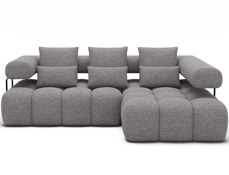Levvi 3-personers boblende sovesofa med divan, højre - Coralline 03 - Møbler - Sofaer - Sovesofaer