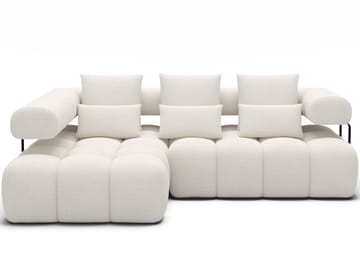 Levvi 3-personers Bubblig sovesofa med divan venstre - Jaffray 01 - Møbler - Sofaer - Sovesofaer