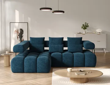 Levvi 3-personers Bubblig sovesofa med divan venstre - Manhattan 40 - Møbler - Sofaer - Sovesofaer