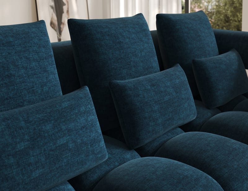Levvi 3-personers boblende sovesofa med divan, højre - Manhattan 40 - Møbler - Sofaer - Sovesofaer