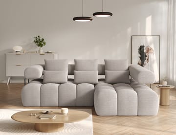 Levvi 3-personers boblende sovesofa med divan, højre - Royal 18 - Møbler - Sofaer - Sovesofaer