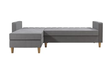 Liberty Chaiselongsovesofa Grå - CosmoLiving - Møbler - Sofaer - Sovesofaer - Sovesofa chaiselong