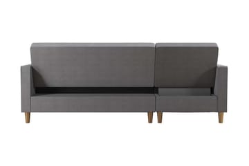 Liberty Chaiselongsovesofa Grå - CosmoLiving - Møbler - Sofaer - Sovesofaer - Sovesofa chaiselong