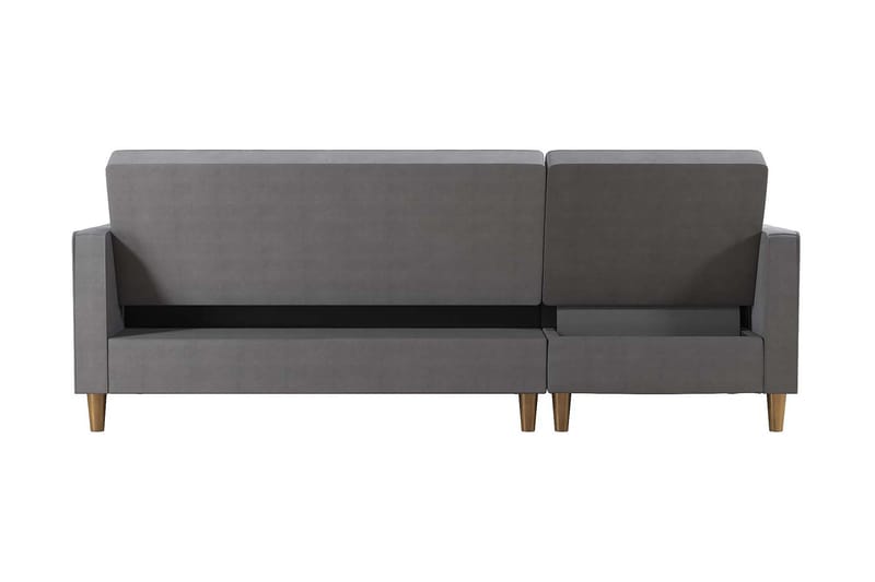 Liberty Chaiselongsovesofa Grå - CosmoLiving - Møbler - Sofaer - Sovesofaer - Sovesofa chaiselong