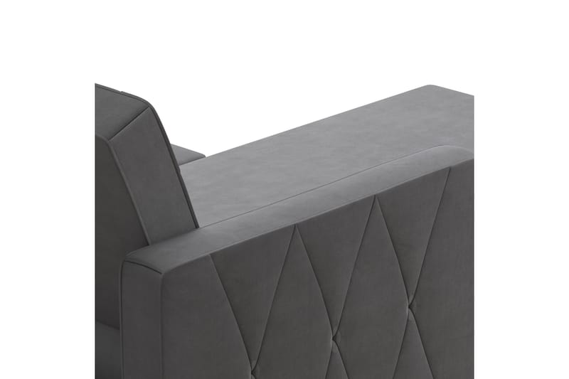 Liberty Chaiselongsovesofa Grå - CosmoLiving - Møbler - Sofaer - Sovesofaer - Sovesofa chaiselong