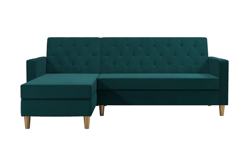 Liberty Chaiselongsovesofa Grøn - CosmoLiving - Sovesofaer - Sovesofa chaiselong