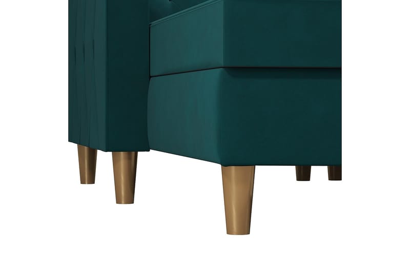 Liberty Chaiselongsovesofa Grøn - Møbler - Sofaer - Sovesofaer