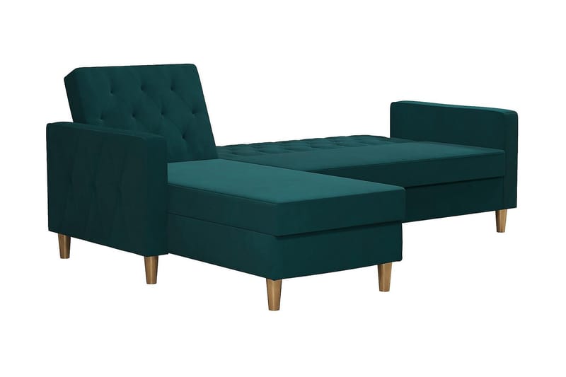 Liberty Chaiselongsovesofa Grøn - Møbler - Sofaer - Sovesofaer