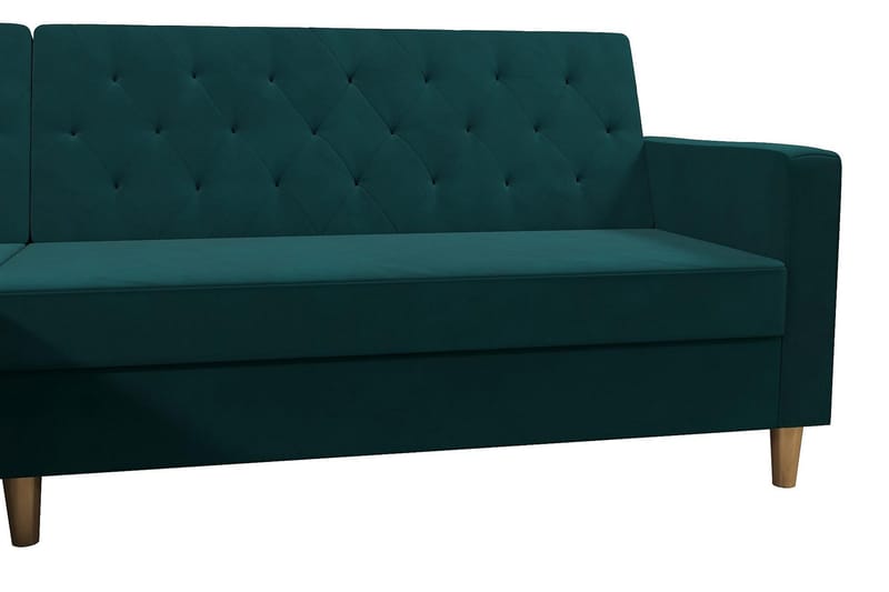Liberty Chaiselongsovesofa Grøn - Møbler - Sofaer - Sovesofaer