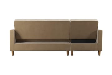 Liberty Chaiselongsovesofa Hvid - Møbler - Sofaer - Sovesofaer