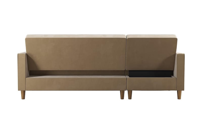 Liberty Chaiselongsovesofa Hvid - Møbler - Sofaer - Sovesofaer