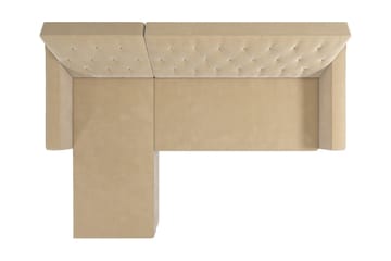 Liberty Chaiselongsovesofa Hvid - Møbler - Sofaer - Sovesofaer